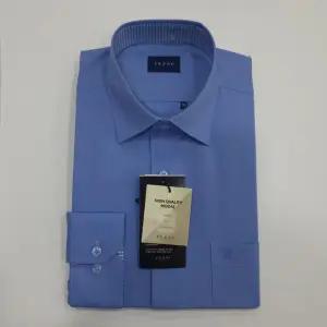 [예작]모달셔츠 링클프리 구김적은 스판셔츠 카라소매 배색 일반핏 드레스셔츠YSESBR1