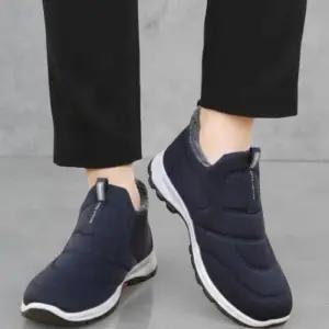 [옷자락]남녀 공용 패딩 슬립온 데일리 따뜻한 운동화