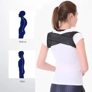 자세보조기 남성용 바른자세밴드 숄더밴드 허리 어깨 자세보조