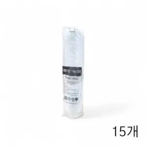 소스컵 일회용기 다용도컵 70파이(원형) 대 몸통 100eaX15개