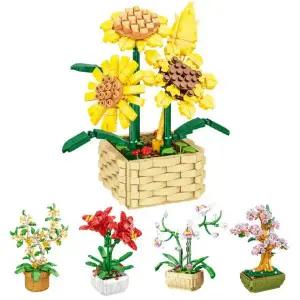 꽃블럭 플라워블럭 조립 장난감 플라워 블록 스튜디오