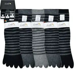 아놀드파마 심플한 스트라이프 디자인 신사 파일 발가락 단목 양말0056df