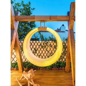 야외 달그네 LED 스윙 조명 포토존 100CM 충전형 인테리어 펜션