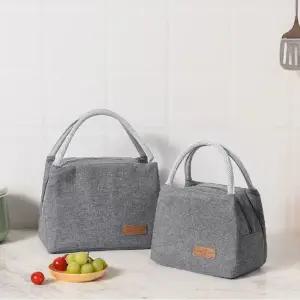 캠핑 사무실 직장인 나들이 산책 소풍 피크닉 도시락 런치백 가방 심플