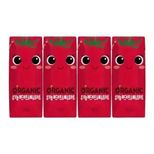 [음료센타]오가닉유기농 쁘니125ml 4팩