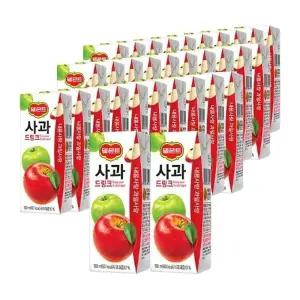 [음료센타]델몬트 사과드링크190ml 32팩