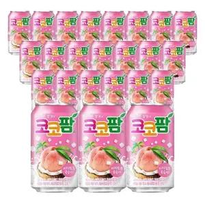 [음료센타]해태 코코팜 피치핑크 340ml 24입