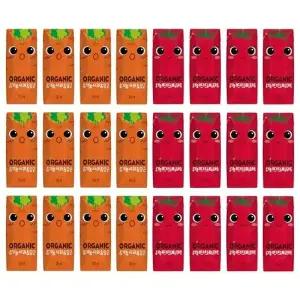 [음료센타]오가닉유기농 크니쁘니125ml 각12개씩 (총24팩)