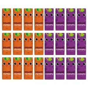 [음료센타]오가닉유기농 크니트니125ml 각12개씩 (총24팩)