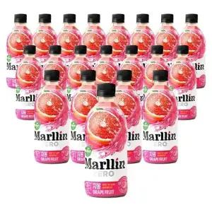 [음료센타]웅진 자연은 더말린제로 자몽500ml 20입