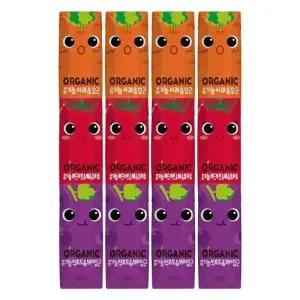 [음료센타]오가닉유기농 크니쁘니트니125ml 각4개씩 (총12팩)x2