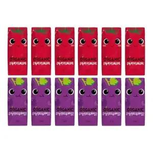 [음료센타]오가닉유기농 쁘니트니125ml 각6개씩 (총12팩)x2