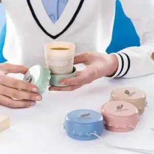 캠핑용 폴딩 컵 아웃도어 물컵