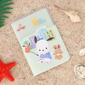 캐릭터 여권 파우치 포차코 데이오프 여권 커버 포켓 카드 보딩패스 케이스