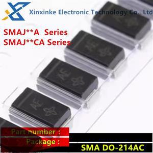 SMAJ43A SMA DO-214AC SMD tv 다이오드 SMAJ70A Smaj522 50개
