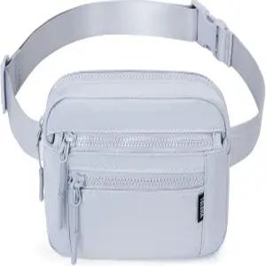 여성용 텔레나 벨트 백 패니 팩 크로스 바디 패션 허리 스트랩 라이트 그레이