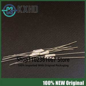 5pcs 105 115 125 130 135 150 165 175 185 200 온도 퓨즈 2A 3A 5A 250V 저항 안전 열 흰색 세라