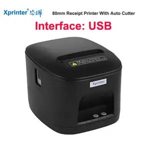 Xprinter 새로 도착한 80mm 영수증 프린터 자동 절단기 포함 USB/이더넷 및 주방 POS