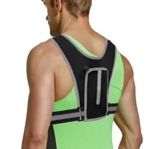 더블포켓 가슴파우치 체스트백 반사띠 야간용 가방 남친선물 메신저백 크로스백