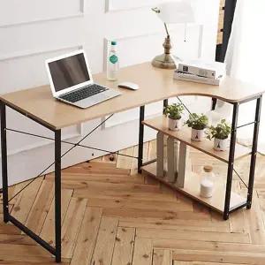 튼튼한 철제 책상 선반 선반형 책상 모서리 다용도