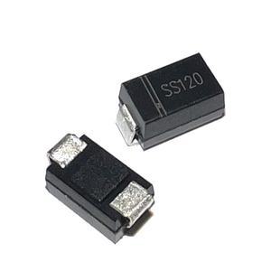 50pcs SS12 SS110 SMA DO-214AC SMD 숏키 다이오드 1A-20V/40V/60V/80V/100V/150V/200V