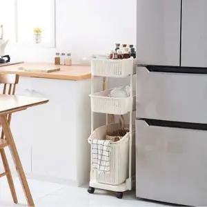 ( )소품정리용 3단 캐리어아이보리