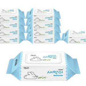 잘풀리는집 새싹이 물티슈 캡형100매 x 10팩 x3SET(SH)