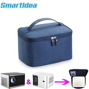 Smartldea HY350 프로젝터 가방은 큐브 모양의 사용할 수 있습니다. TD91 캐리 백 두꺼운 진주면 보관 여행