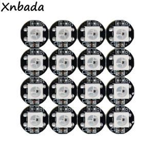10-1000PCS WS2812B 4Pin RGB Led 칩 5050SMD IC 흑백 PCB 방열판 DC5V
