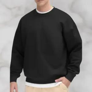 [옷자락]남성 캐주얼 단색 드롭숄더 크루넥 맨투맨