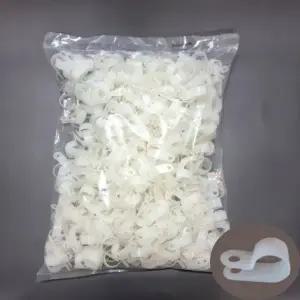( )PVC 새들 전선 케이블 정리 클립 클램프 14N 500개