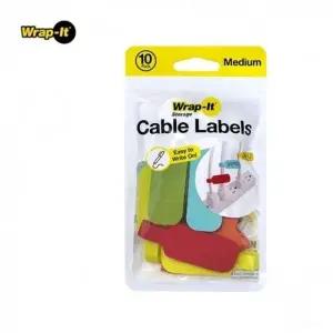 ( )전선정리 케이블씰 타이 라벨형 네임택타입 혼합 10PCS