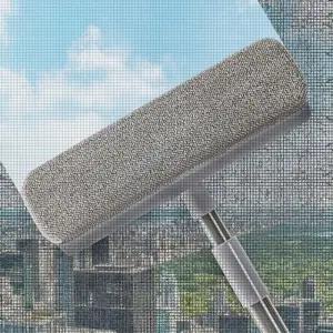 ( )방충망 유리 클리너 브러쉬 물기제거 스퀴지 청소기