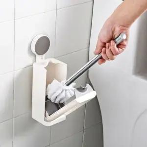( )강력접착 벽 부착 변기 청소솔