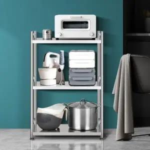 (상품선택 올스텐선반 600 3단)올스텐선반 600 3단 주방수납정리 업소용정리대 스텐다이 작업대