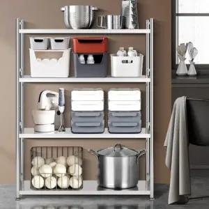 (상품선택 올스텐선반 900 4단)올스텐선반 900 4단 창고수납장 대피실 베란다정리 진열대 대형랙