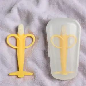 치발기 사용시기 치아발육기 이앓이 장난감 아기 구강기 실리콘 바나나