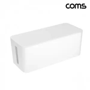 ( )멀티탭 정리함 White 중형 콘센트 보관함 전선정리