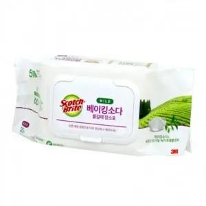 ( )3M 1273 베이킹소다 물걸레 청소포 25매 표준형