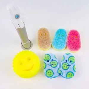 ( )디쉬대디 클리닝 스틱번들 수세미 주방용 청소용 핸들