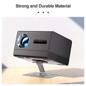 금속 삼각대 프로젝터 액세서리 D8W HY300 미니 용 휴대용 접이식 스탠드 데스크탑 멀티 앵글 조절 브래킷