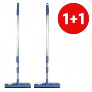 ( )삼정 수퍼 3단 유리창 닦이 1+1 청소 밀대 길이조절봉
