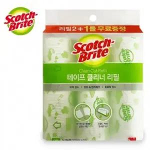 ( )3M 테이프 클리너 리필 대형 2+1 먼지크리너 청소롤