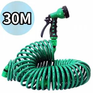 ( )30m 물호스 꼬임방지 스프링호스 물청소 베란다 세차