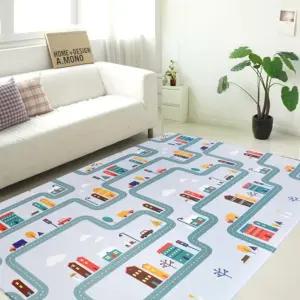 140x225 양면 PVC 겨울 난방비절약 거실 놀이방매트 셀프시공 아기방 출산선물 유아방