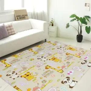 140x170 양면 PVC 거실바닥 쿠션 소음방지 놀이방매트 메트 아기방 셀프시공 유아방