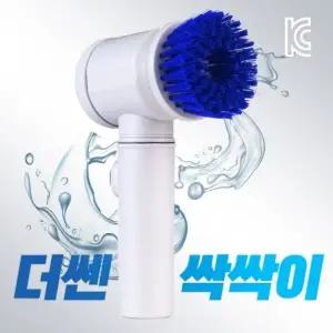 ( )더쎈 싹싹이 무선 전동 회전 세정기 화장실 주방 핸디 브러쉬 청소기