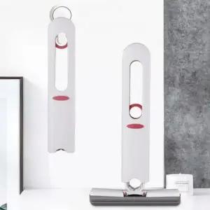 ( )접이식 미니 핸디 스퀴지 물걸레 밀대 벽걸이 핸드걸레 청소도구