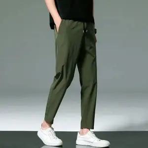 [모로엠] 남성 테이퍼드 밴딩 슬랙스 팬츠 ON-SLA-QWFN194L