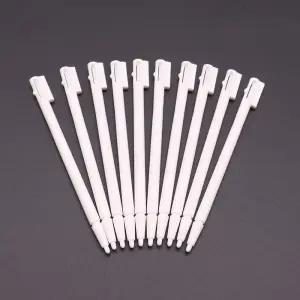 Nintend DS NDS 게임 콘솔용 터치스크린 스타일러스 펜 교체용 10pcs 플라스틱 흰색
